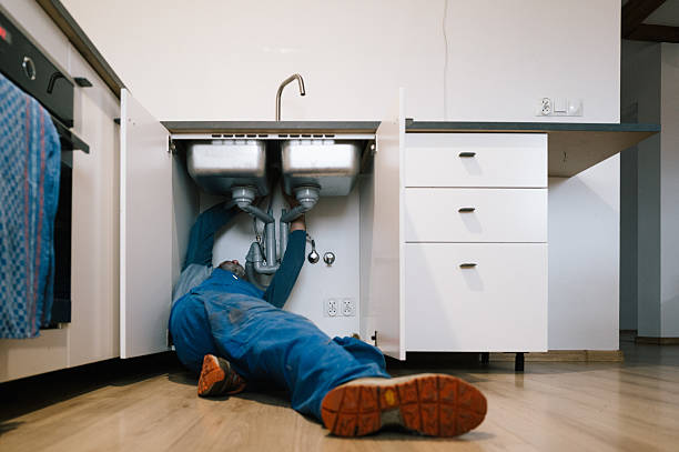 Professional Plumbing technician working in Black Creek, WI